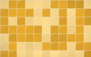 Fes Saffron Square Tiles — colourful yellow, gold and beige tile background