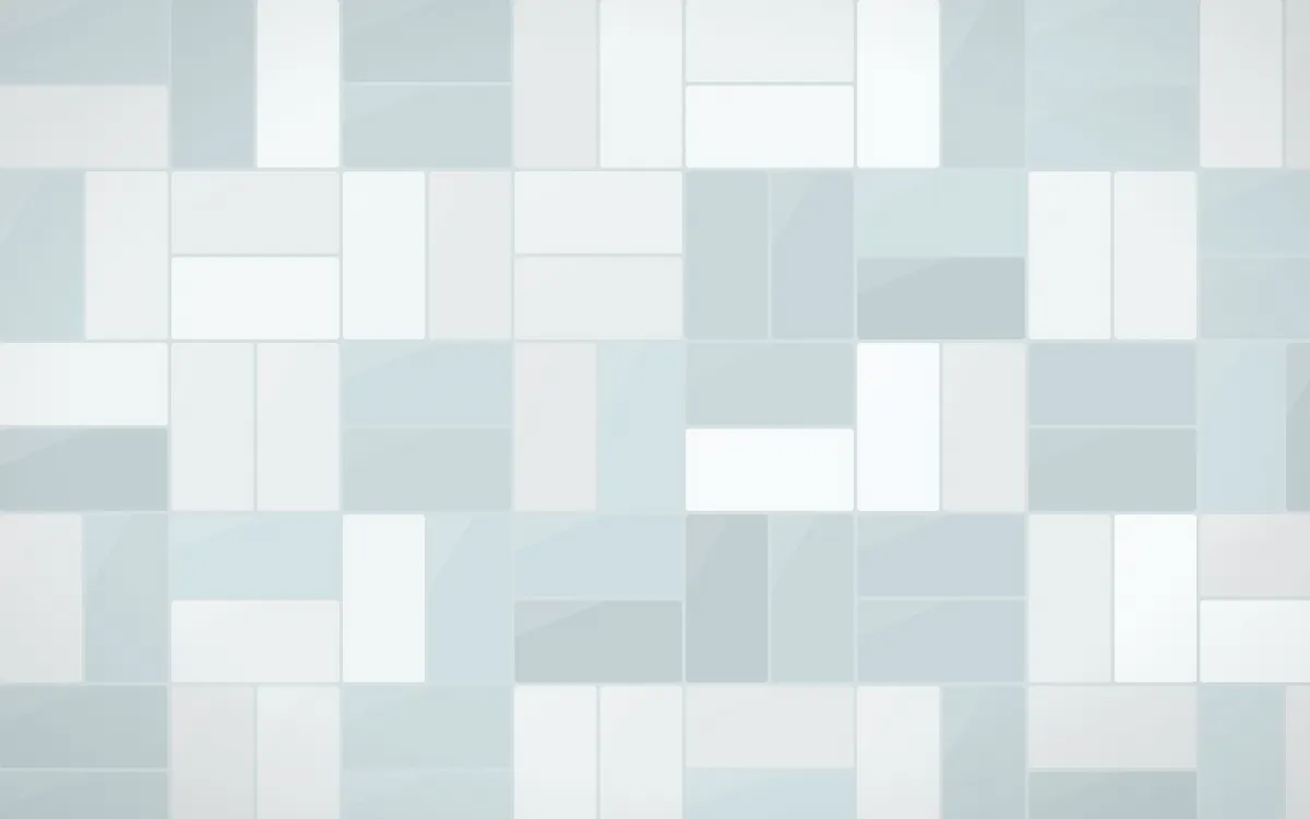 Fjord Mist Basketweave Tiles — light white, teal and grey tile background