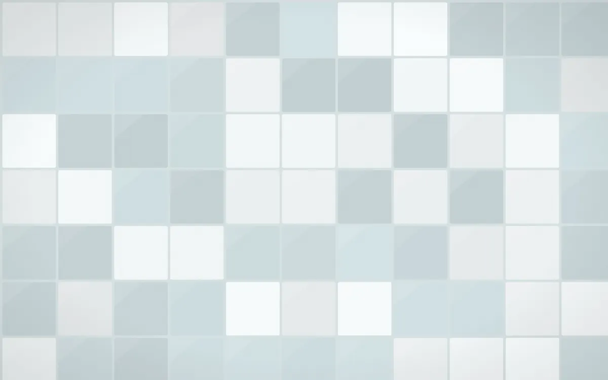 Fjord Mist Square Tiles — light white, teal and grey tile background