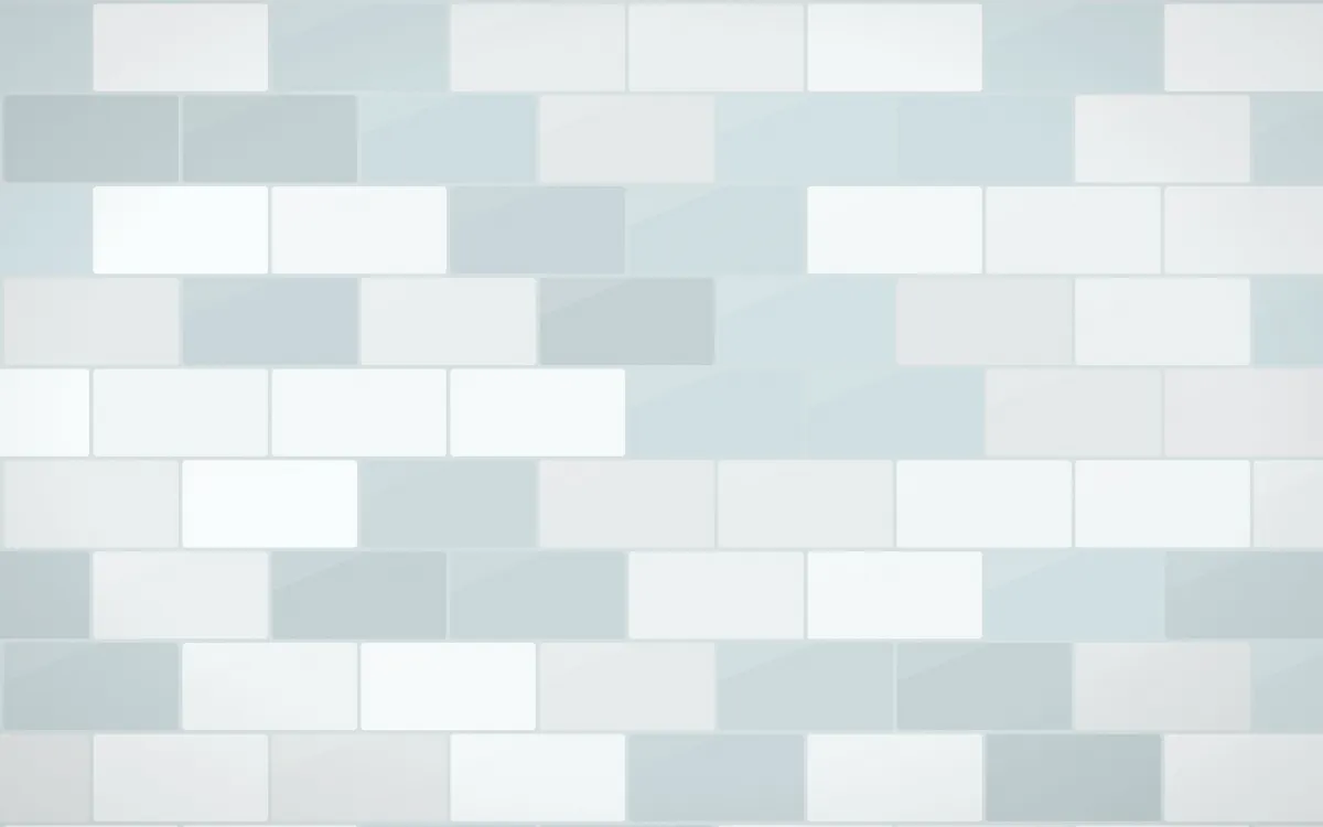 Fjord Mist Subway Tiles — light white, teal and grey tile background