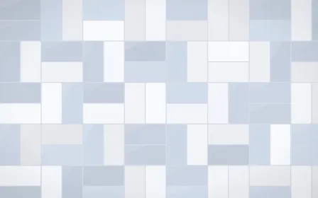 Fuji Mist Basketweave Tiles — light white and blue tile background