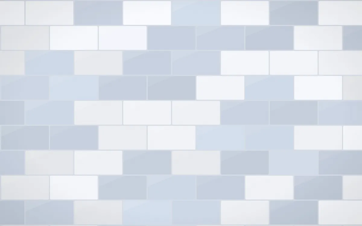 Fuji Mist Subway Tiles — light white and blue tile background