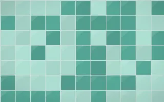 Ha Long Jade Square Tiles — colourful teal and green tile background