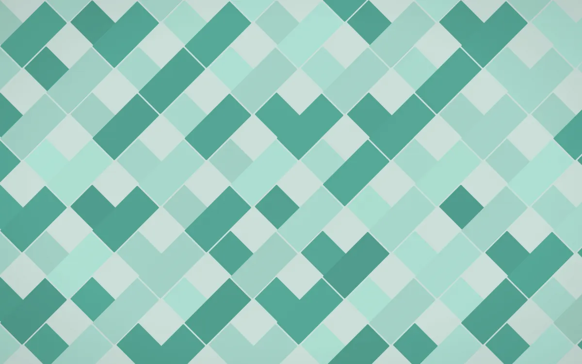 Ha Long Jade Herringbone Tiles — colourful teal and green tile background