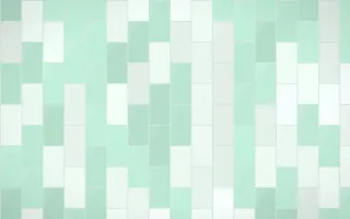 Hanbok Mint Stacked Tiles — light white and green tile background