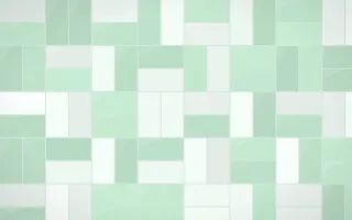 Havana Mint Basketweave Tiles — light white and green tile background