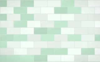 Havana Mint Subway Tiles — light white and green tile background