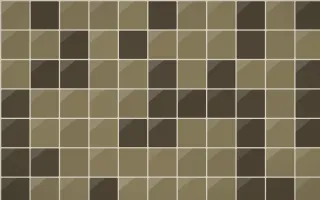 Highland Peat Square Tiles — dark yellow, brown and beige tile background