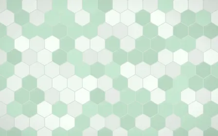 Jade Dynasty Hex Tiles — light white and green tile background