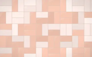 Jaipur Rose Basketweave Tiles — light orange and beige tile background