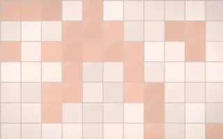 Jaipur Rose Square Tiles — light orange and beige tile background