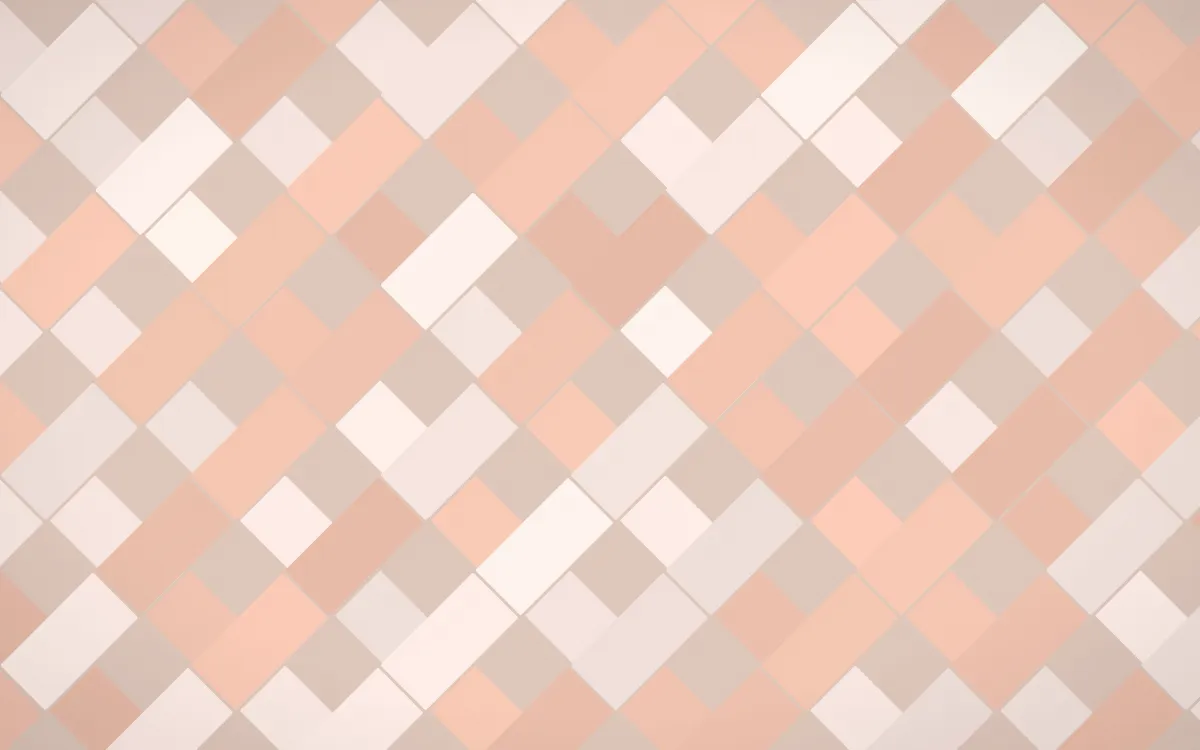 Jaipur Rose Herringbone Tiles — light orange and beige tile background