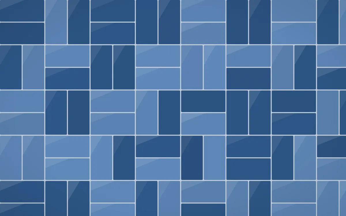 Jodhpur Indigo Basketweave Tiles — dark blue tile background