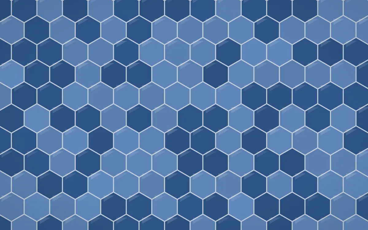 Jodhpur Indigo Hex Tiles — dark blue tile background