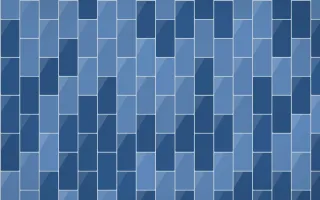 Jodhpur Indigo Stacked Tiles — dark blue tile background
