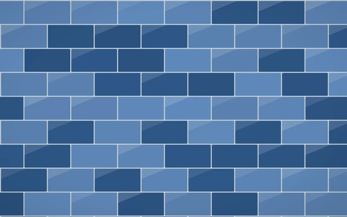 Jodhpur Indigo Subway Tiles — dark blue tile background