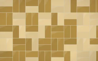 Kerala Spice Basketweave Tiles — colourful yellow, gold and beige tile background