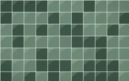 Kiwi Fern Square Tiles — dark green and grey tile background