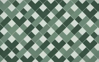 Kiwi Fern Herringbone Tiles — dark green and grey tile background