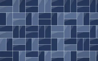 Kyoto Indigo Basketweave Tiles — dark blue tile background