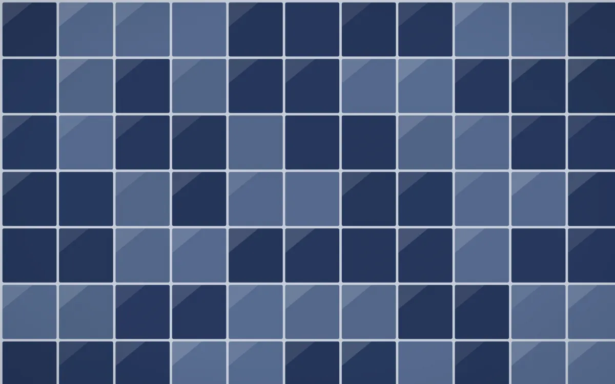 Kyoto Indigo Square Tiles — dark blue tile background
