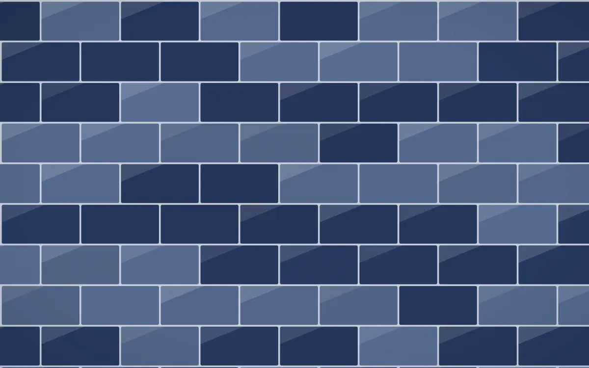 Kyoto Indigo Subway Tiles — dark blue tile background