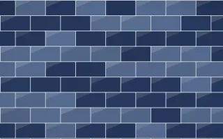 Kyoto Indigo Subway Tiles — dark blue tile background