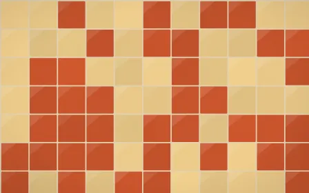 Lagos Wax Square Tiles — colourful yellow, orange and beige tile background