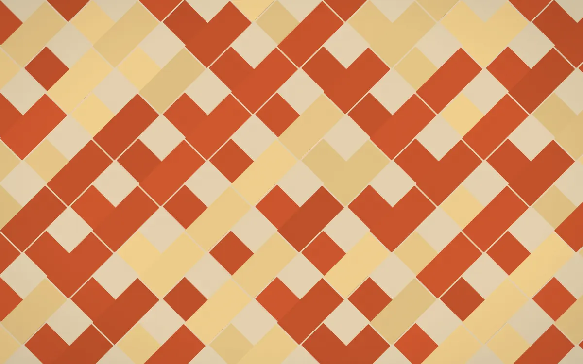 Lagos Wax Herringbone Tiles — colourful yellow, orange and beige tile background