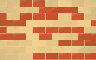 Lagos Wax Subway Tiles — colourful yellow, orange and beige tile background