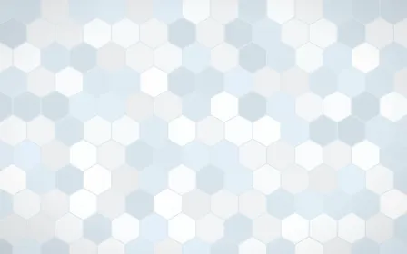 Lapland Snow Hex Tiles — light white and blue tile background