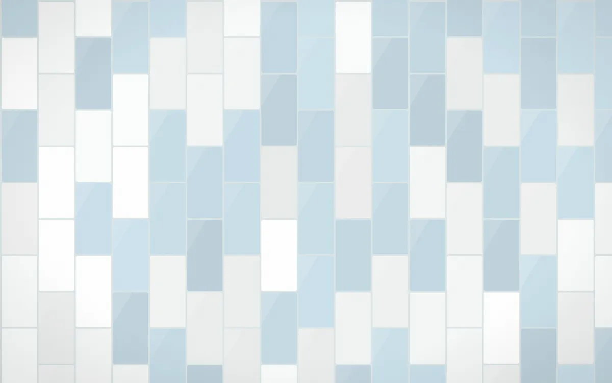 Lisbon Azul Stacked Tiles — light white and blue tile background