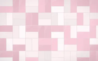 Lotus Siam Basketweave Tiles — light white and pink tile background