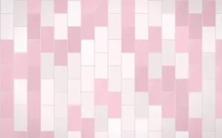 Lotus Siam Stacked Tiles — light white and pink tile background
