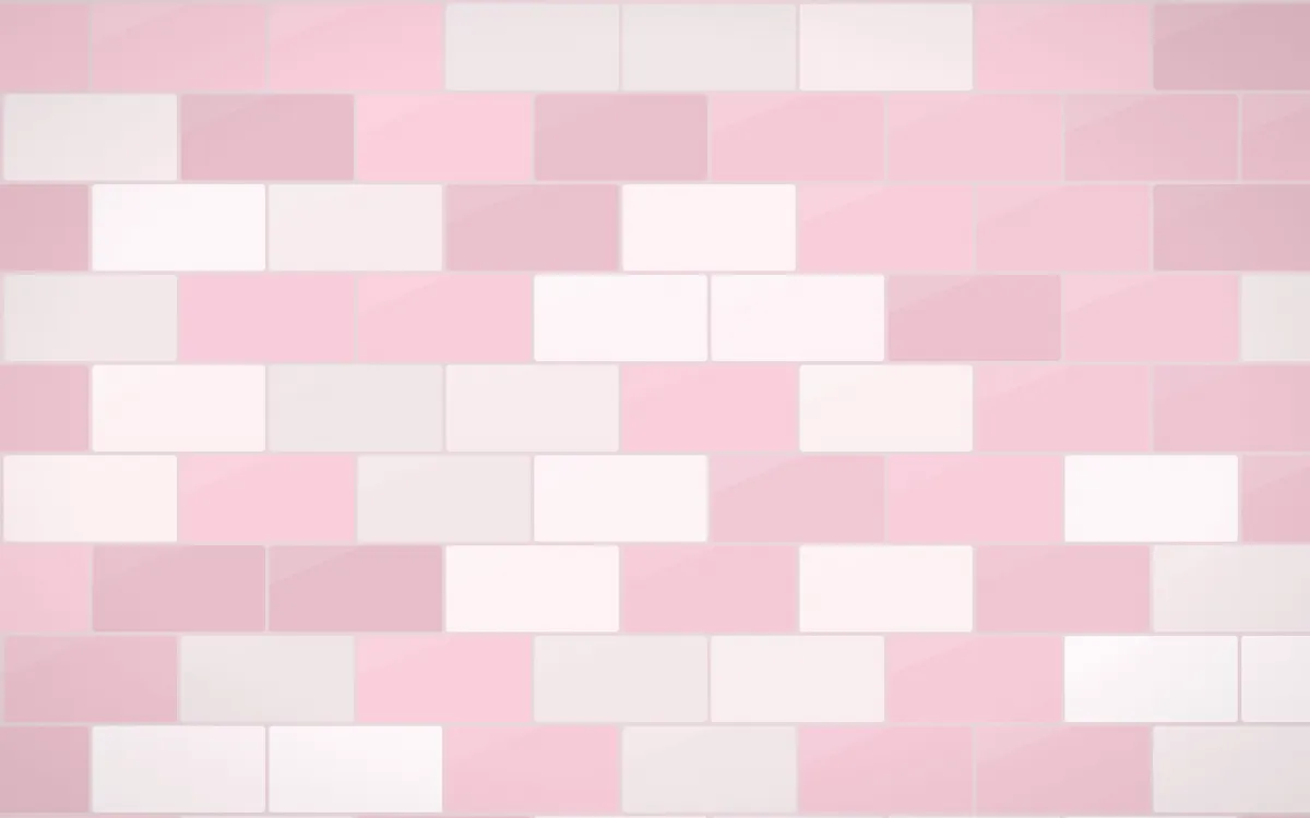 Lotus Siam Subway Tiles — light white and pink tile background