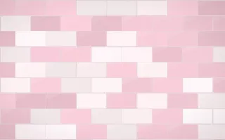 Lotus Siam Subway Tiles — light white and pink tile background