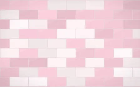 Lotus Siam Subway Tiles — light white and pink tile background