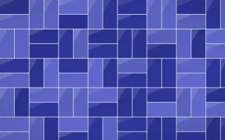 Majorelle Basketweave Tiles — dark blue tile background