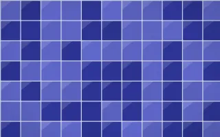 Majorelle Square Tiles — dark blue tile background