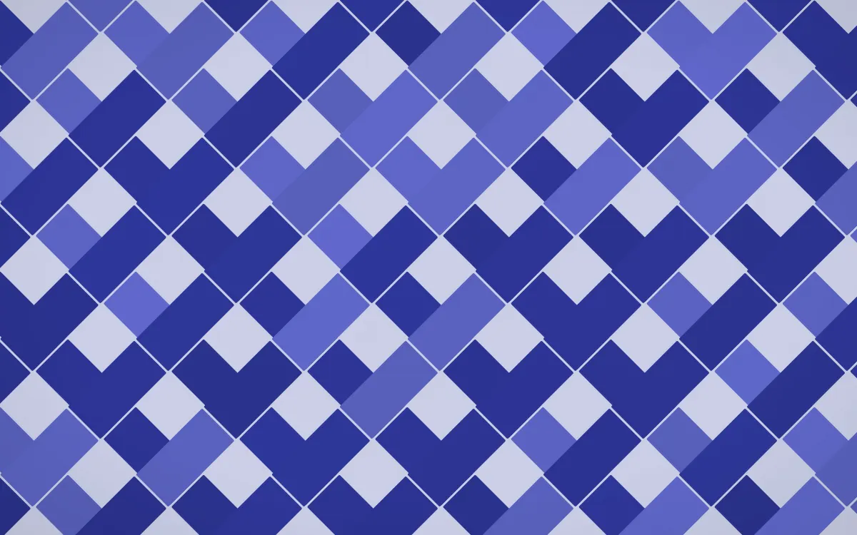 Majorelle Herringbone Tiles — dark blue tile background