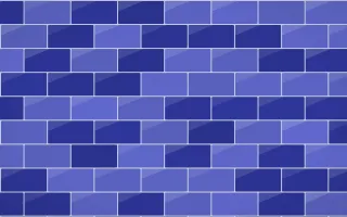 Majorelle Subway Tiles — dark blue tile background