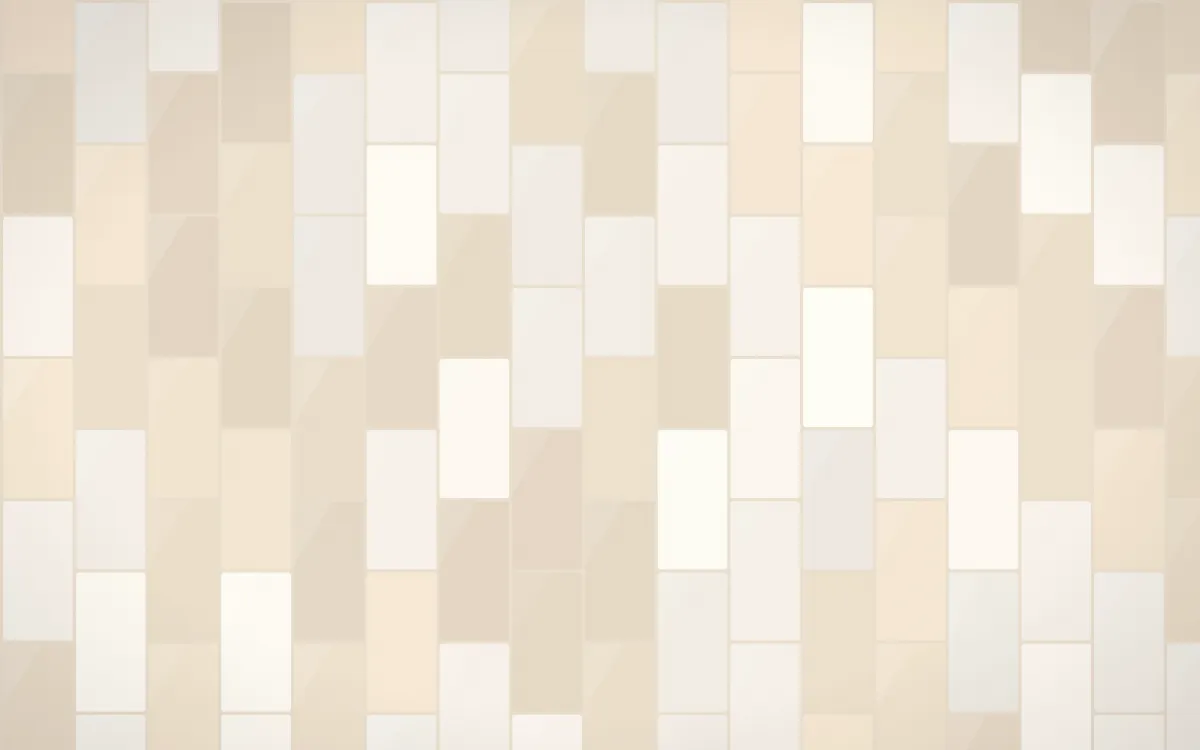 Manila Shell Stacked Tiles — light white and beige tile background