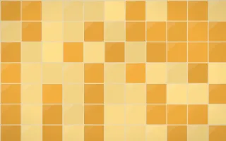 Marigold Temple Square Tiles — colourful yellow, orange and beige tile background