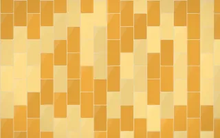 Marigold Temple Stacked Tiles — colourful yellow, orange and beige tile background