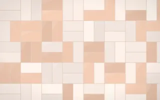 Marrakech Rose Basketweave Tiles — light beige tile background