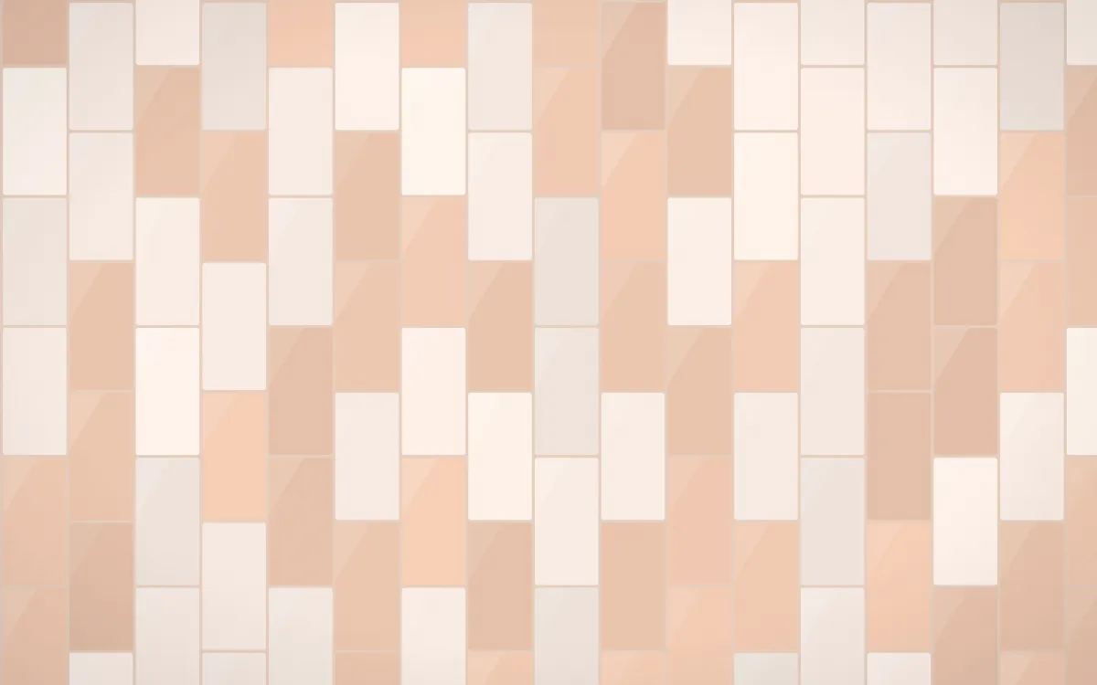 Marrakech Rose Stacked Tiles — light beige tile background