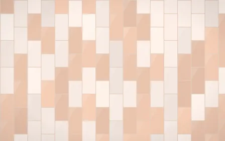 Marrakech Rose Stacked Tiles — light beige tile background