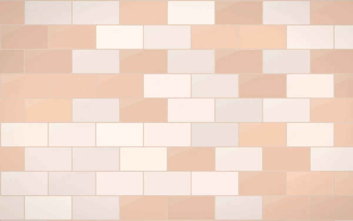 Marrakech Rose Subway Tiles — light beige tile background