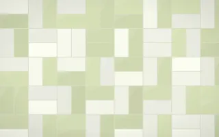 Matcha House Basketweave Tiles — light white and green tile background