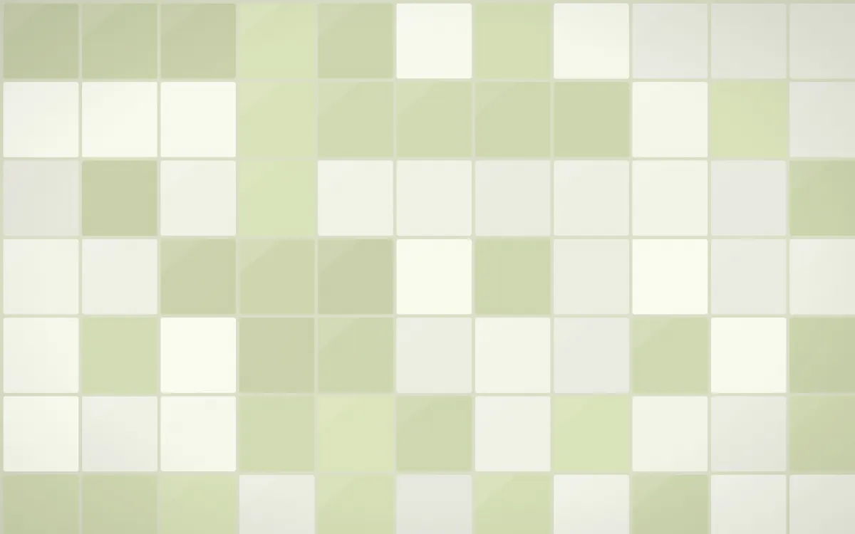 Matcha House Square Tiles — light white and green tile background